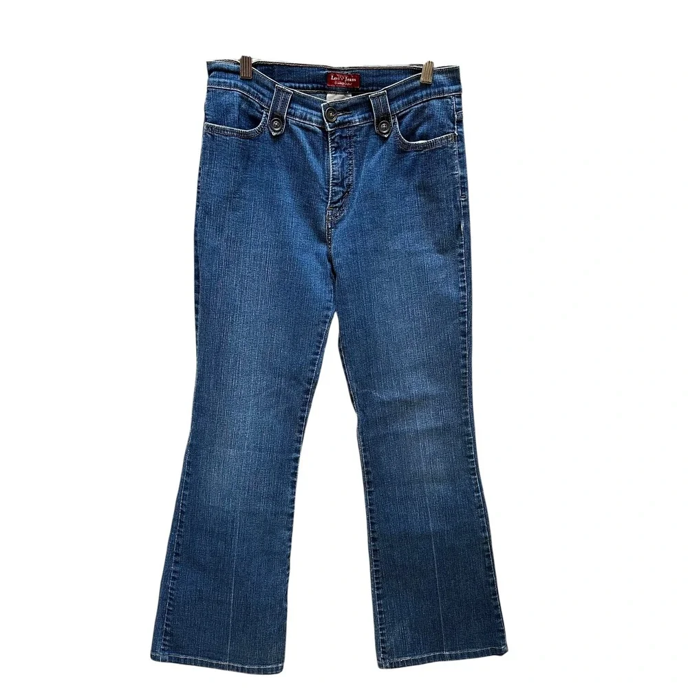 Vintage Levi's Jeans Perfectly Slimming Bootcut‎ Casual Boho Women's Size 10
